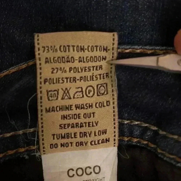 DL1961 Women's Coco Curvy Straight Jeans Twilight Wash Size 28 - Picture 9 of 13